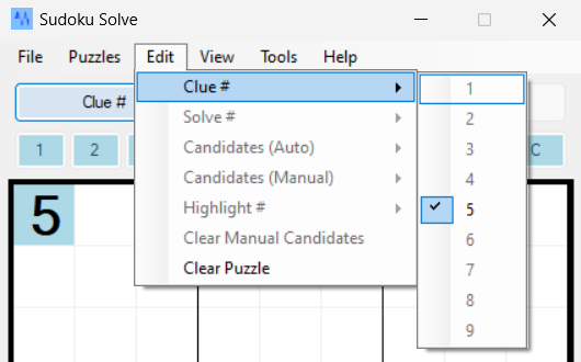 Clue Entry