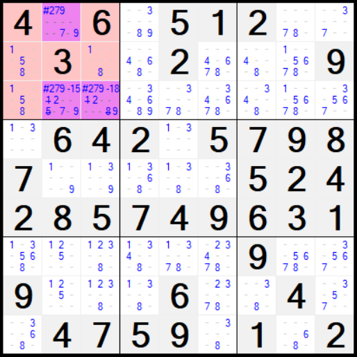 Algorithm: Triples Hidden In Block