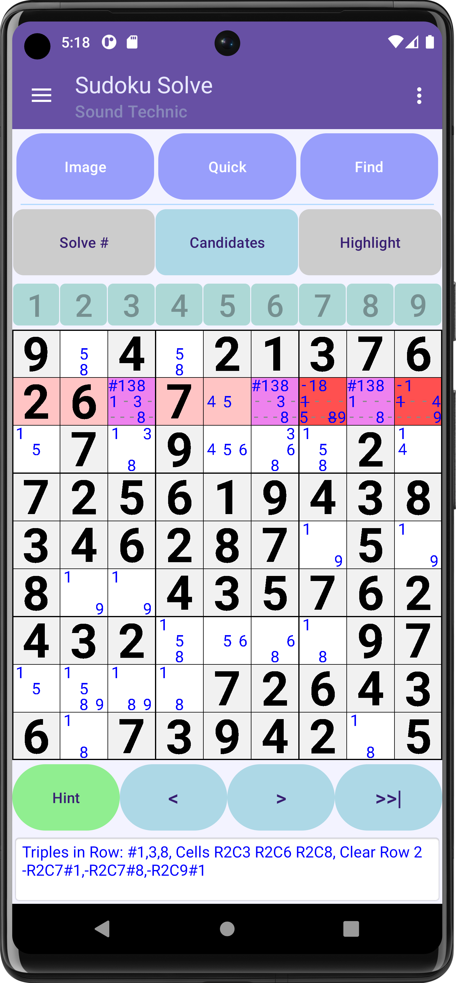 Algorithm: Triples In Row
